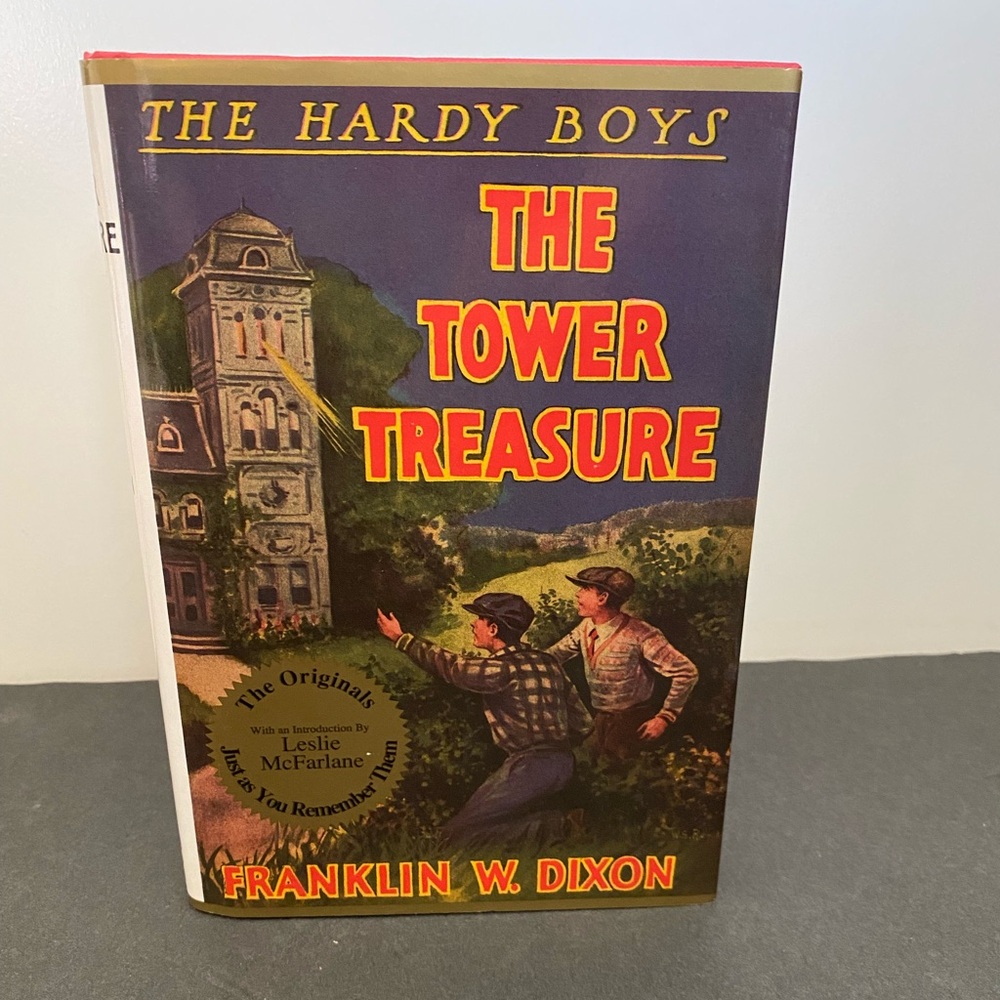 The Hardy Boys The Tower Treasure hardcover book Franklin W. Dixon 1991